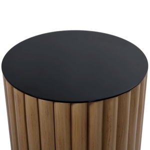 Picture of FLUTTED BARREL END TABLE