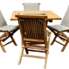 Picture of SOLID TEAK 5PC PATIO BISTRO SET