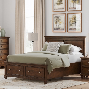 Picture of DANA BROWN QUEEN BED W/STORAGE