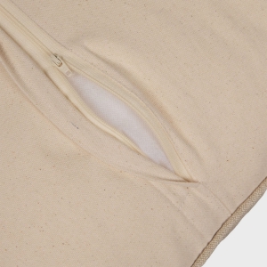 Picture of 24" PALM LINEN BLOCK PILLOW