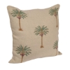 Picture of 24" PALM LINEN BLOCK PILLOW