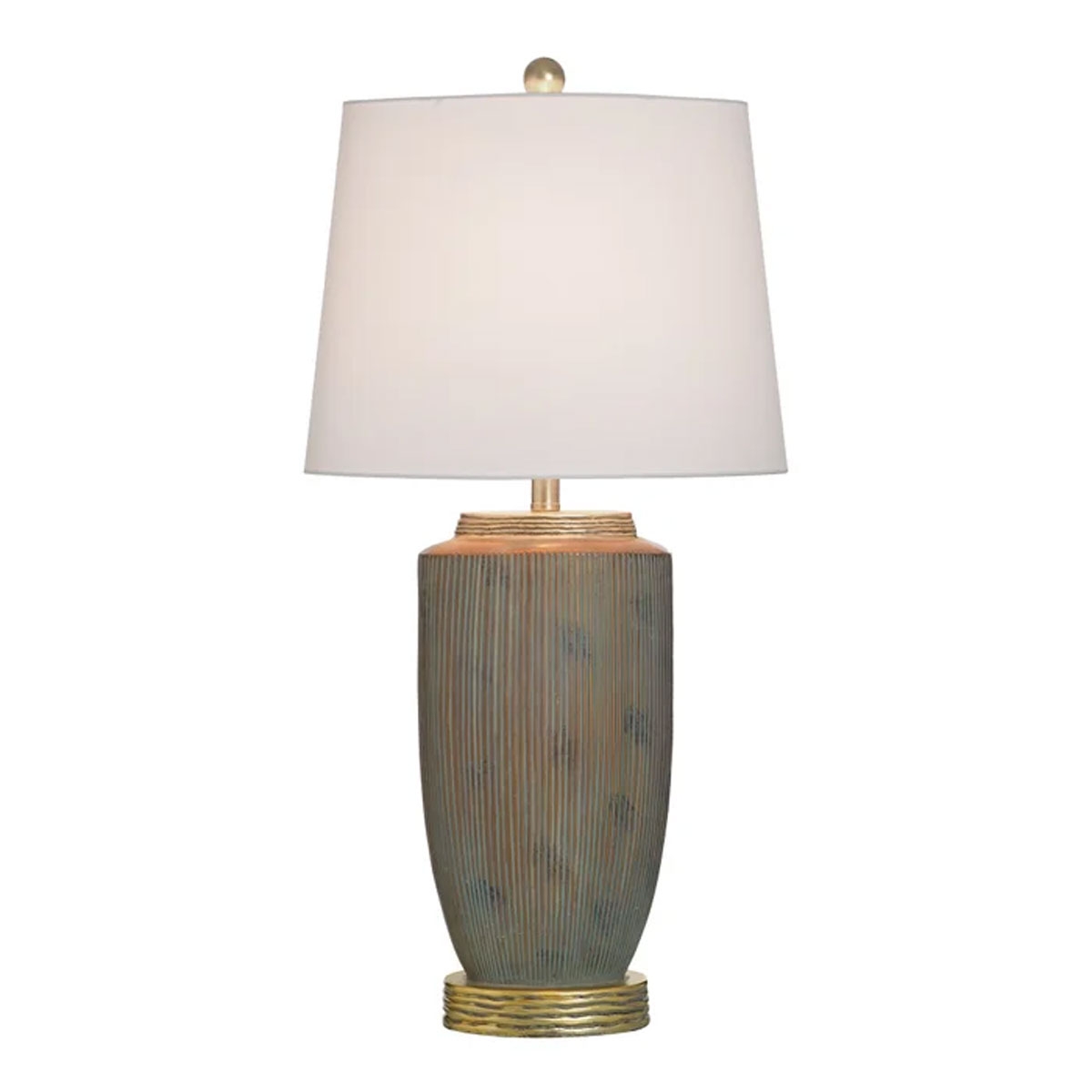 Picture of TESTRAFFINE GOLD TRAD TABLE LAMP