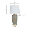 Picture of TESTRAFFINE GOLD TRAD TABLE LAMP