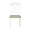 Picture of SUMMER HOUSE WHT SLAT BK CHAIR