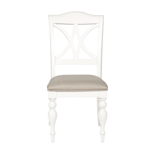 Picture of SUMMER HOUSE WHT SLAT BK CHAIR