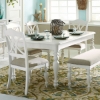 Picture of SUMMER HOUSE WHT RECT LEG TBL