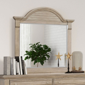 Picture of SUMMER HOUSE TAN MIRROR