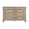Picture of RUSTIC TRAD 8 DRW DRESSER