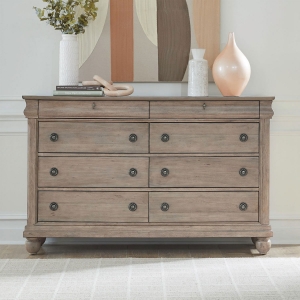 Picture of RUSTIC TRAD 8 DRW DRESSER