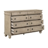 Picture of RUSTIC TRAD 8 DRW DRESSER