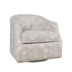 Picture of LOTTIE SAND SWIVEL ACCENT CHAIR