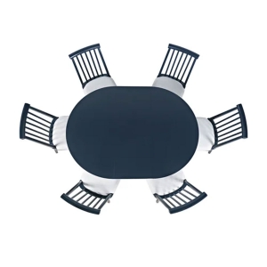 Picture of WESTPORT 48" ROUND NAVY TABLE