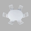 Picture of WESTPORT WHITE 48" ROUND DINING TABLE