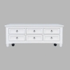 Picture of WESTPORT WHITE CASTERED LIFT COFFEE TABLE