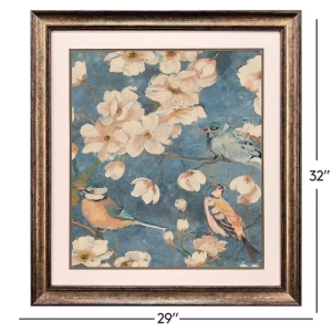 Picture of GARDEN BIRDS II FRM ART