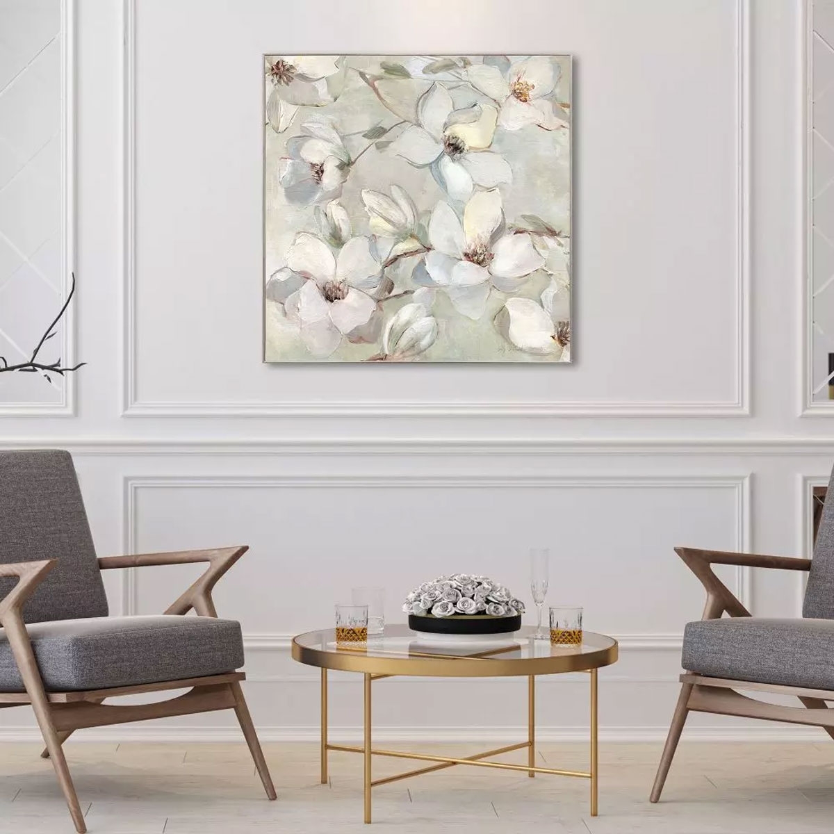 Picture of MAGNOLIAS FRAMED ART