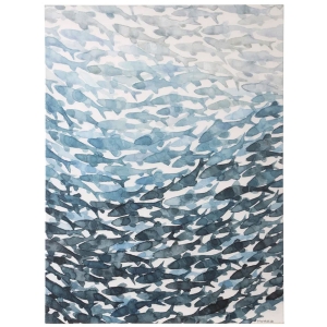 Picture of DEEPER BLUE FISH SILHOUTTE ART