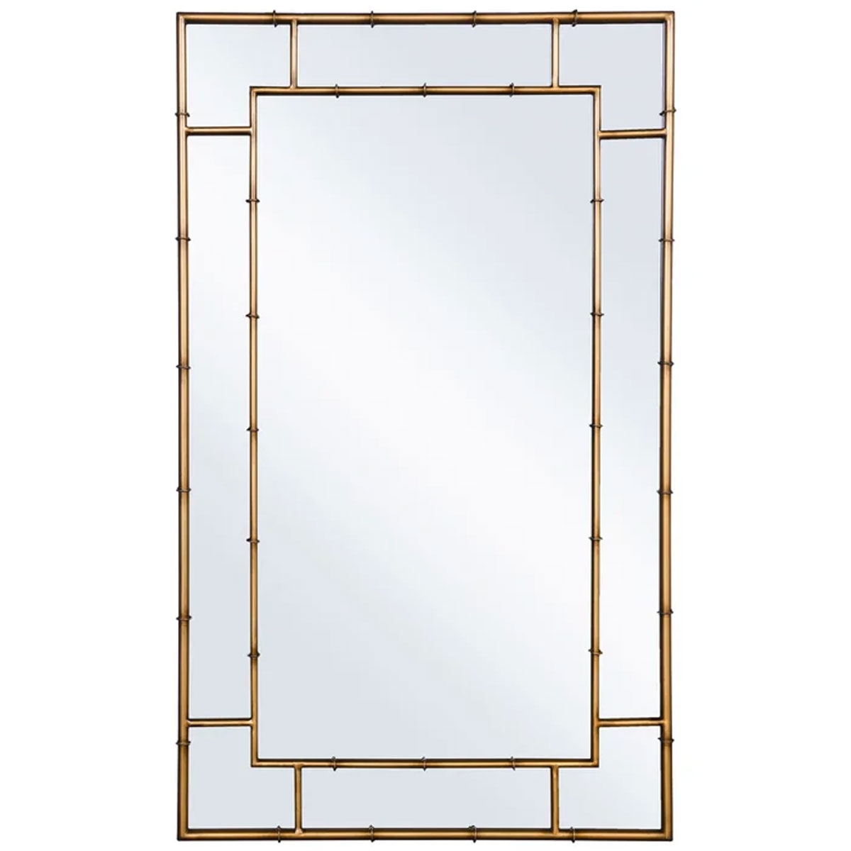 Picture of ANTQ GOLD BAMBOO MTL MIRROR