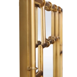 Picture of ANTQ GOLD BAMBOO MTL MIRROR