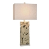 Picture of BALI CREAM LEAF CUTOUT LAMP