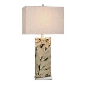 Picture of BALI CREAM LEAF CUTOUT LAMP