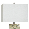 Picture of BALI CREAM LEAF CUTOUT LAMP