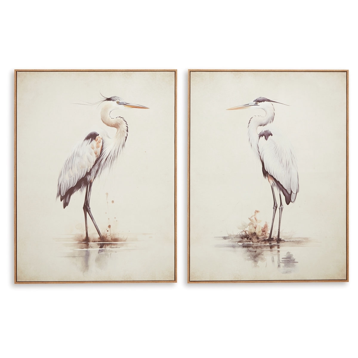 Picture of AUBINELL S/2 HERON PRINTS