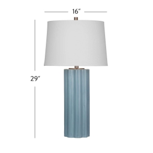 Picture of SHREEN BL CER FLUTED BASE TL