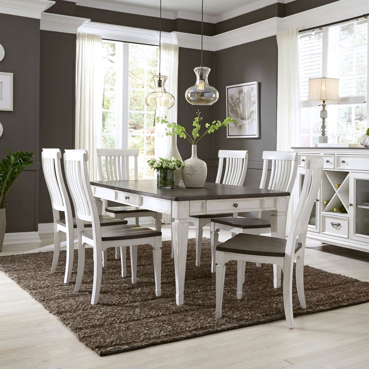 Picture of ALLYSON 7PC RECT DINE SET