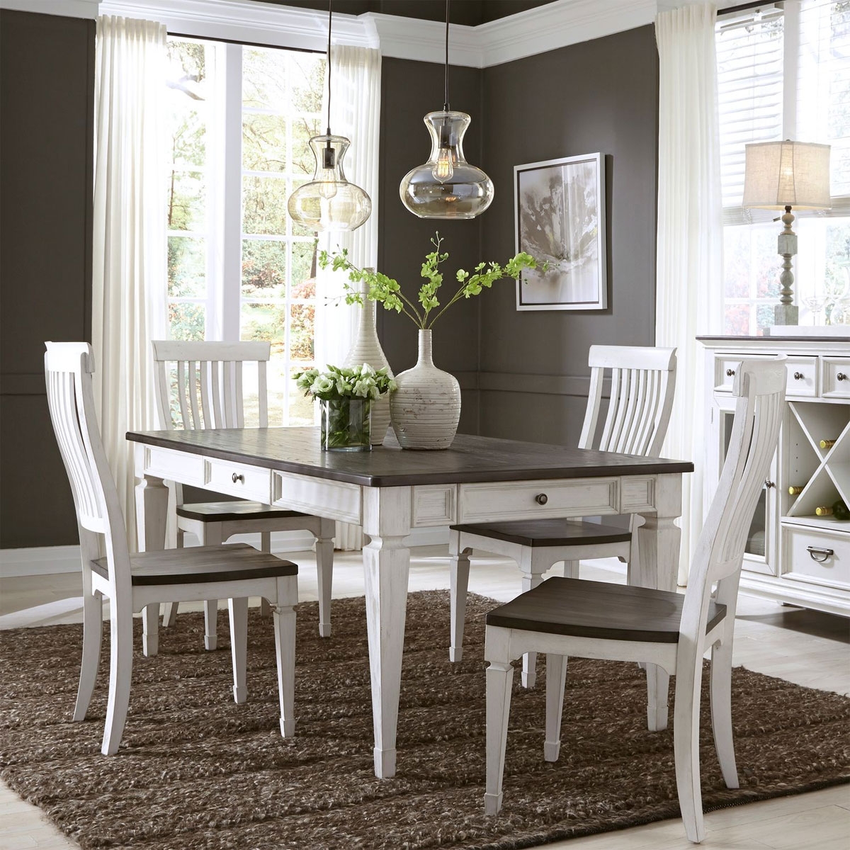 Picture of ALLYSON PARK RECT 5PC DINE SET