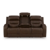 Picture of KNIGHTINGTON SOFA W/ AUDIO IN BROWN