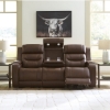 Picture of KNIGHTINGTON SOFA W/ AUDIO IN BROWN