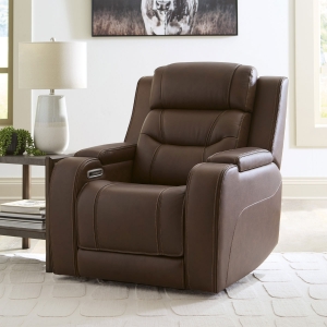 Picture of KNIGHTINGTON RECLINER W/ AUDIO IN BROWN