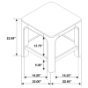 Picture of SOLANO END TABLE