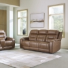 Picture of KNIGHTINGTON SOFA W/ AUDIO IN CARAMEL