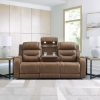 Picture of KNIGHTINGTON SOFA W/ AUDIO IN CARAMEL