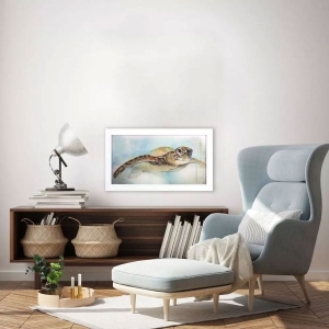 Picture of MAJESTIC TURTLE FRAMED ART