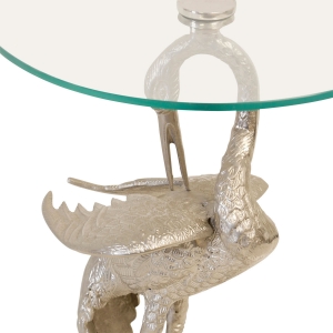 Picture of SILVER CRANE SIDE TABLE