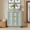 Picture of MINT GREEN 3DRW WOODEN TABLE