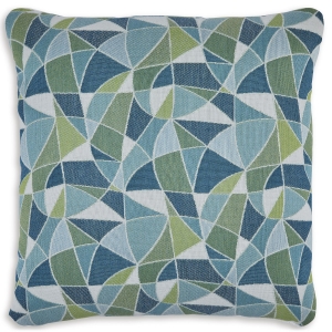 Picture of SEANOW TURQ/GRN GEO PILLOW