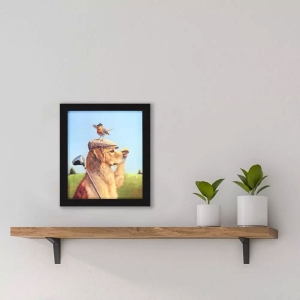 Picture of LOST BALL DOG/GOLF ART