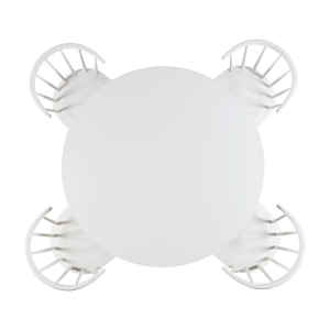Picture of AUDEN 48" WHITE 5PC DINING SET