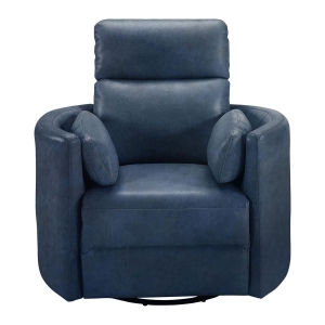 Picture of RADIUS LTHR SWGL RECL NAVY