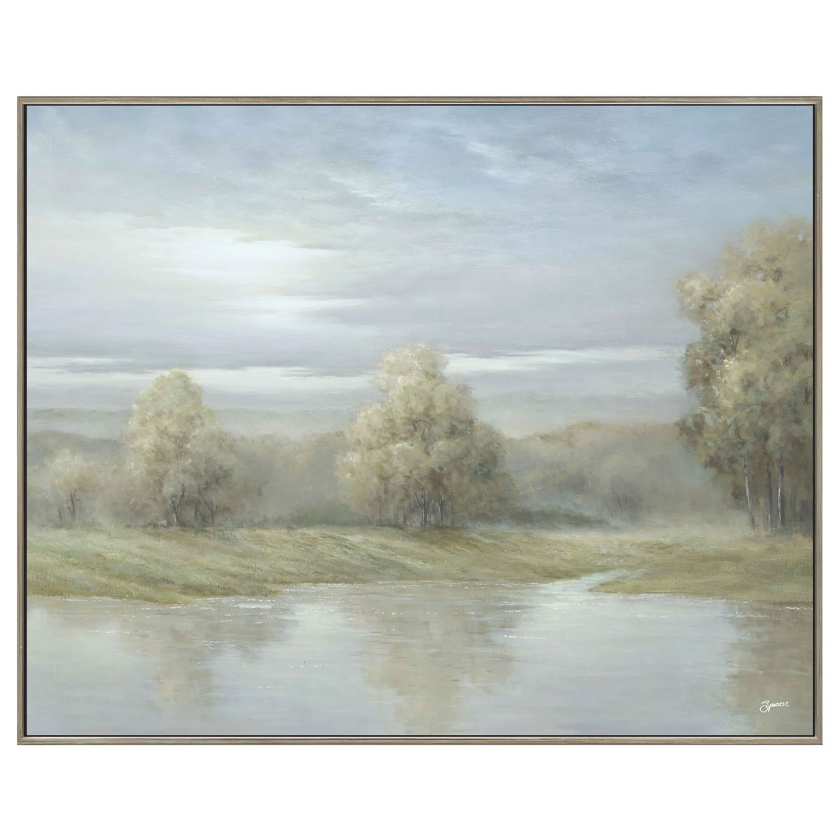 Picture of TRANQUIL MORNING LANDSCAPE ART