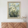 Picture of WHITE IRIS FRAMED ART