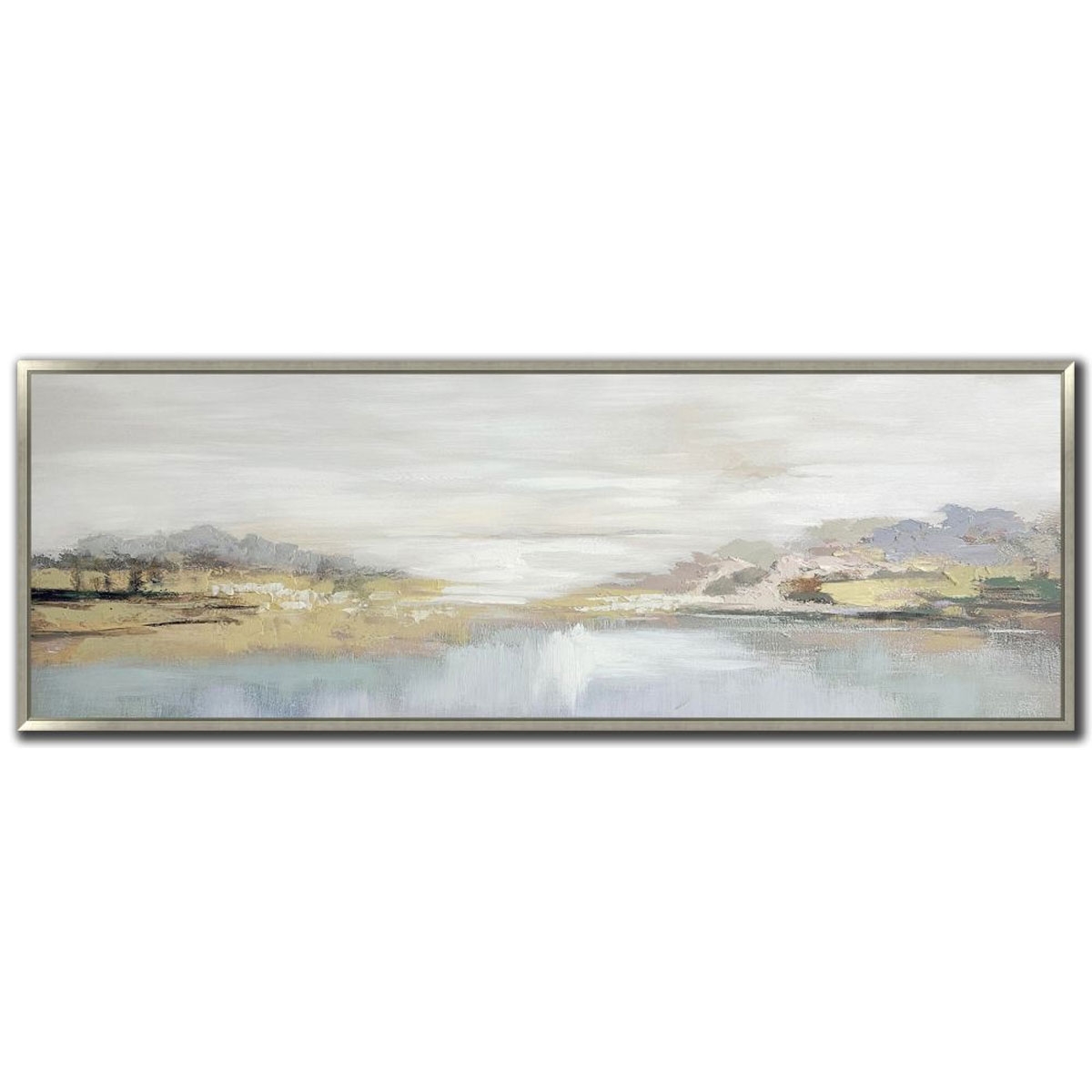 Picture of MISTY LAKE LANDSCAPE ART