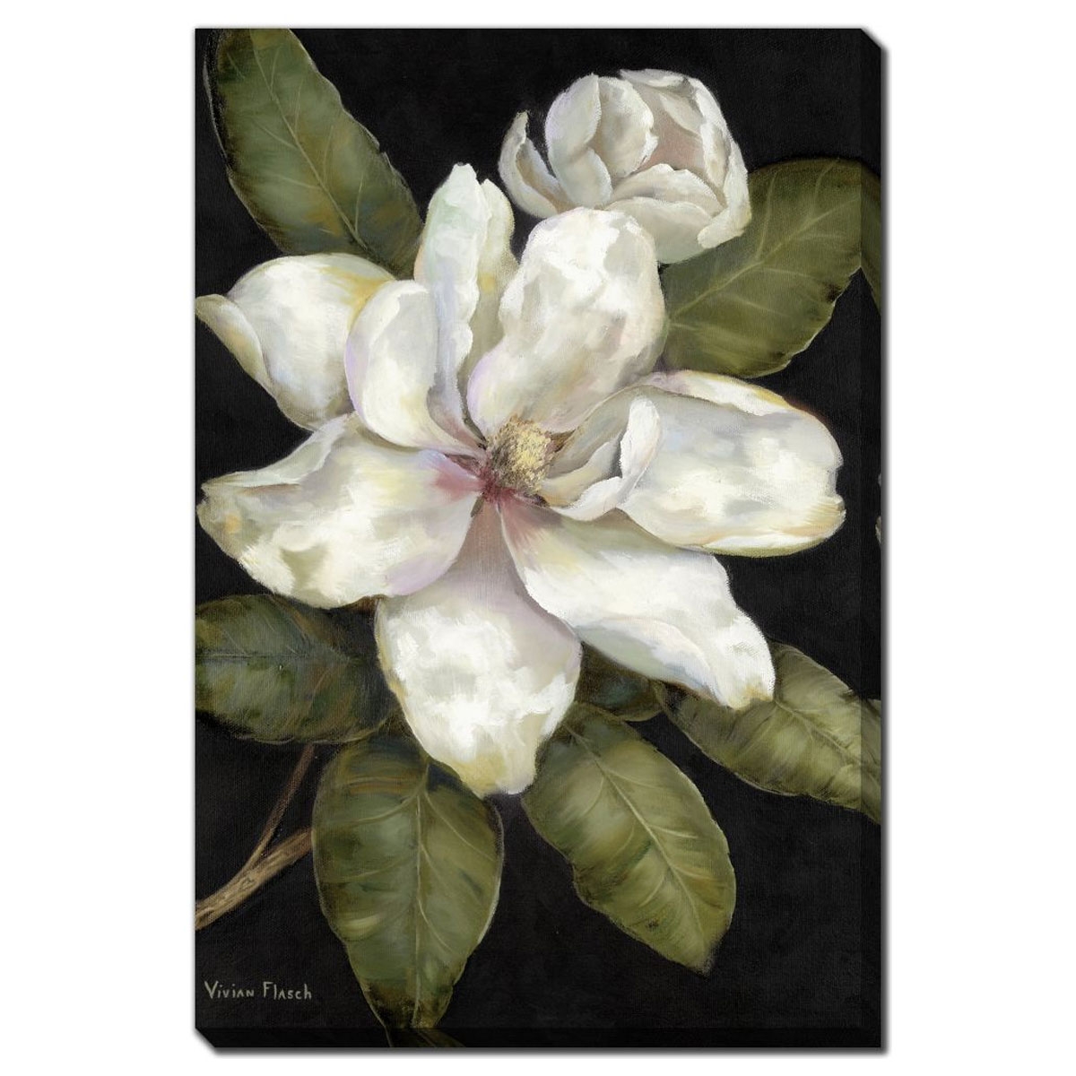 Picture of ELEGANT MAGNOLIA I CANVAS ART