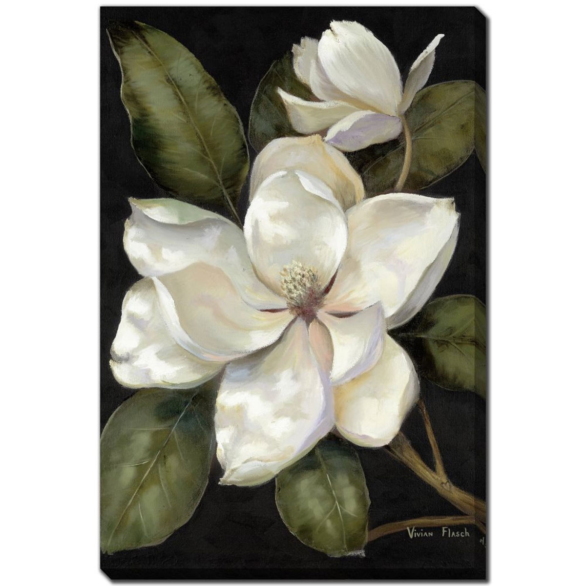Picture of ELEGANT MAGNOLIA I CANVAS ART