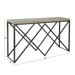 Picture of ZIGZAG CONSOLE TABLE
