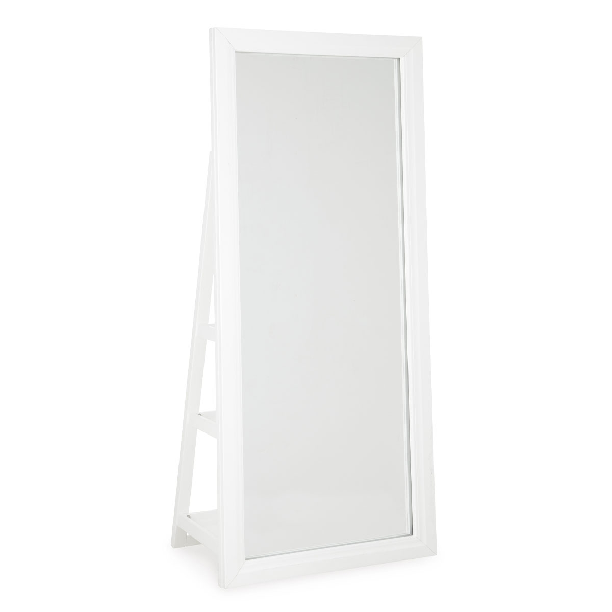 Picture of EVESEN WHT FL MIR W/SHELVES